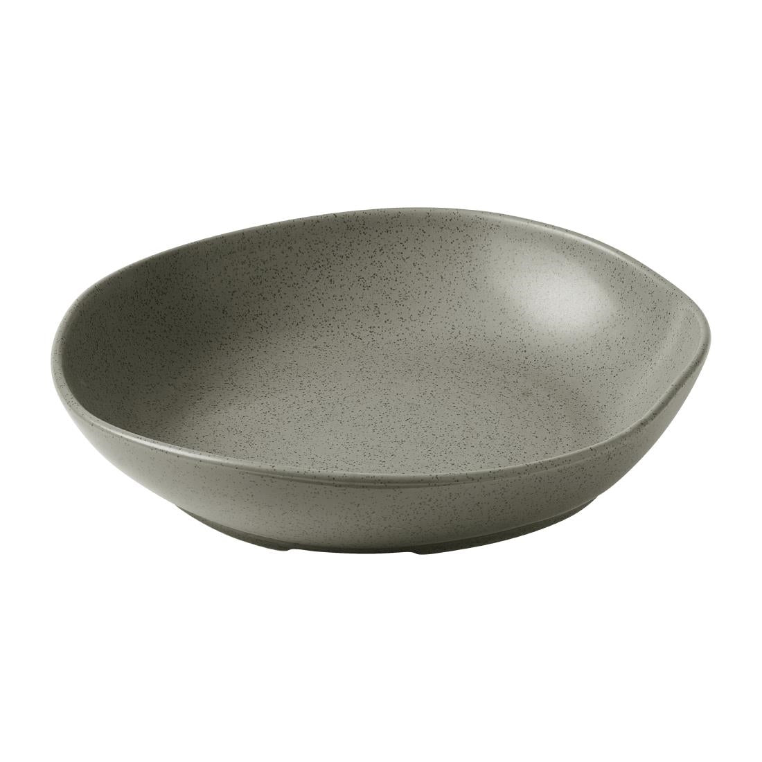 Churchill Stonecast Natural Organic Deep Bowls Peppercorn Grey 250mm (6 Pack)