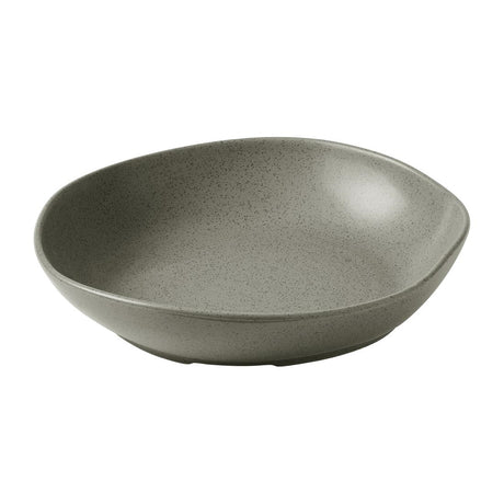 Churchill Stonecast Natural Organic Deep Bowls Peppercorn Grey 215mm (6 Pack)