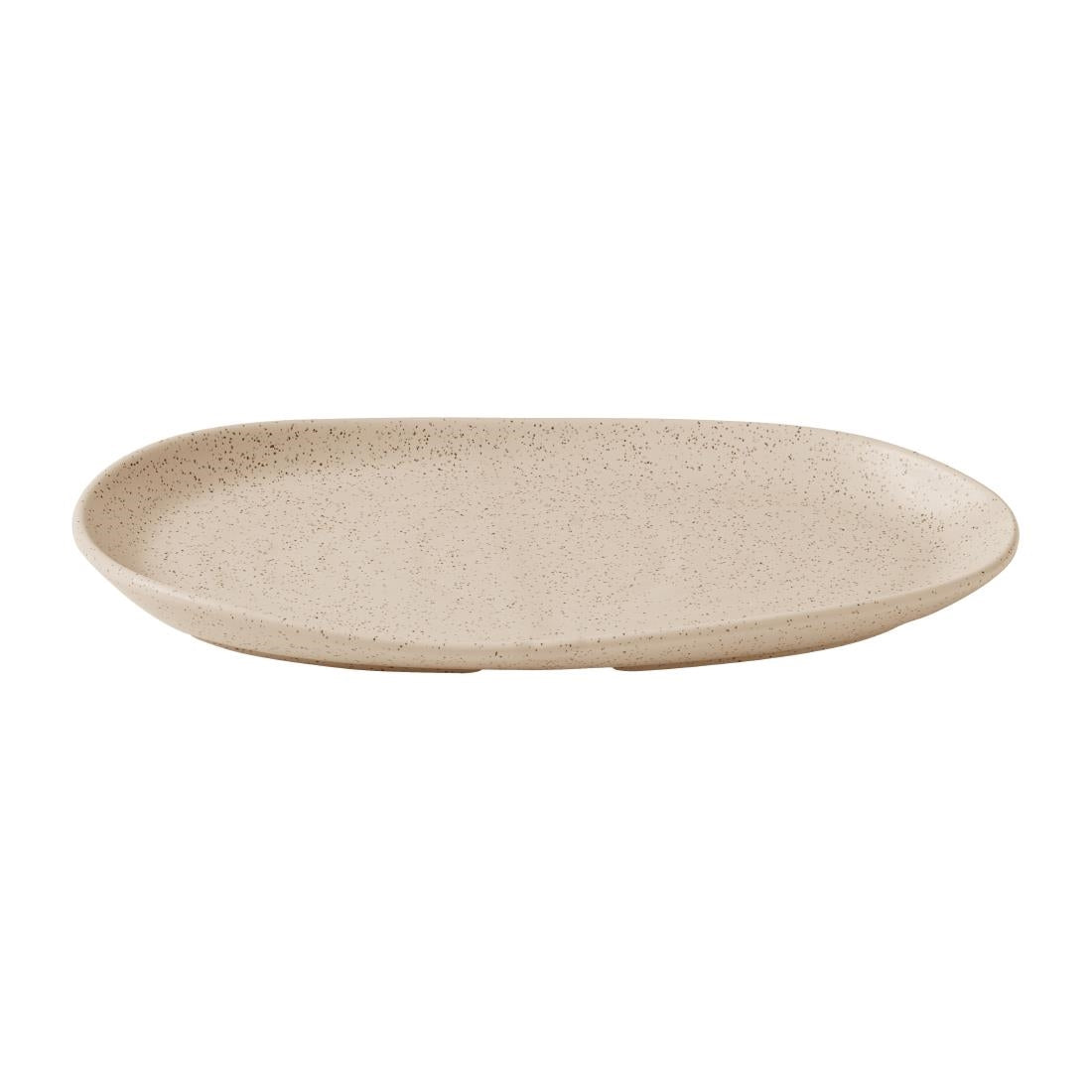 Churchill Stonecast Natural Organic Platters Nutmeg Cream 260x150mm (6 Pack)
