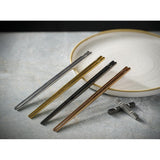 Comas Kyoto Chopsticks Rests Black 60mm (12 Pack)