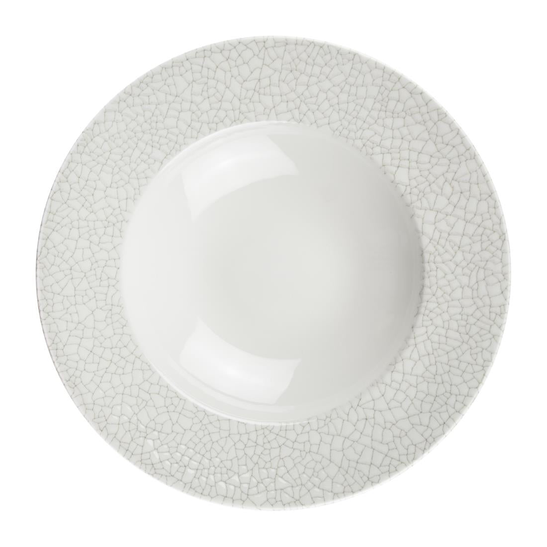 Churchill Viana Wide Rim Bowls Charcoal Grey 280mm (12 Pack)