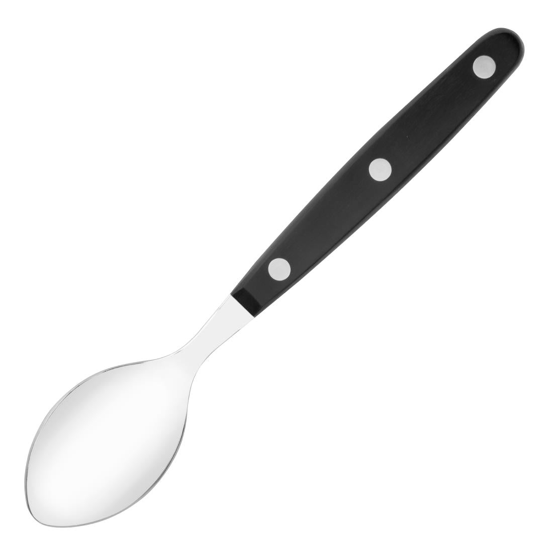 Olympia Taverna Teaspoons with Black Handles (12 Pack)