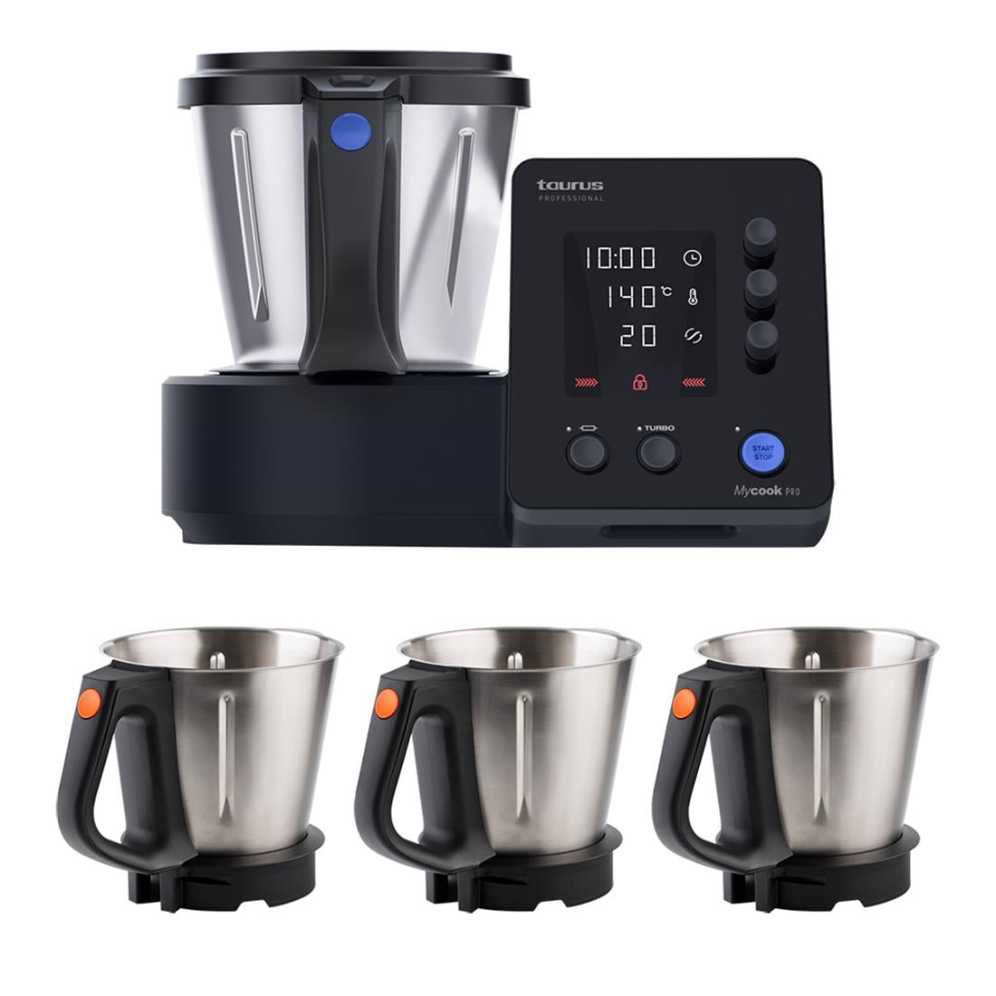 Taurus Mycook Pro with 3 Jugs