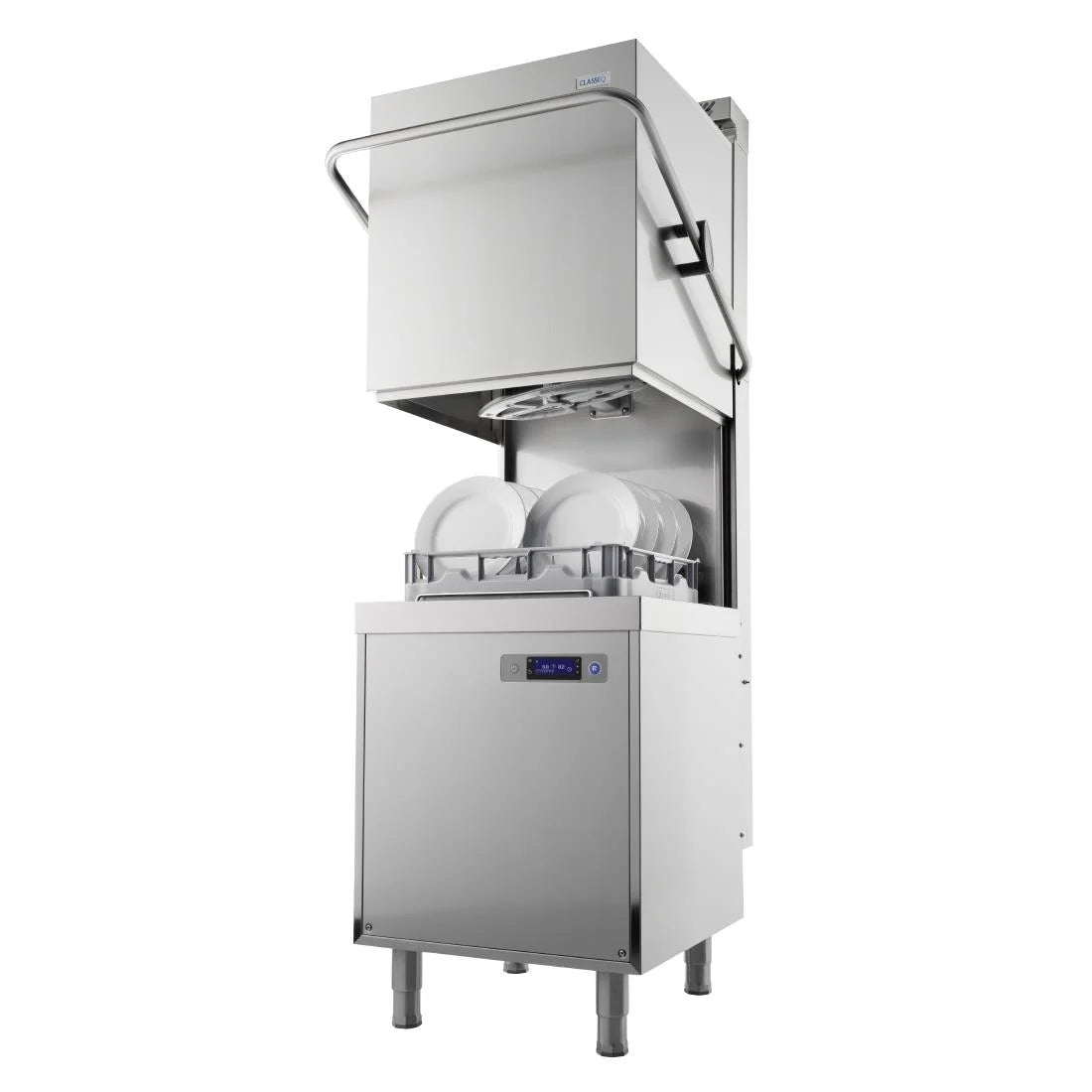 Classeq CP500WSSR Passthrough Dishwasher / Glasswasher with Water Softener & Steam Recovery 1PH 30A