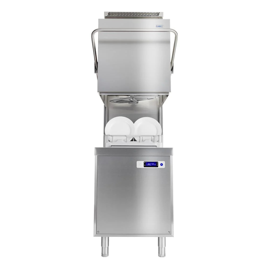 Classeq CP500WSSR Passthrough Dishwasher / Glasswasher with Water Softener & Steam Recovery 1PH 30A