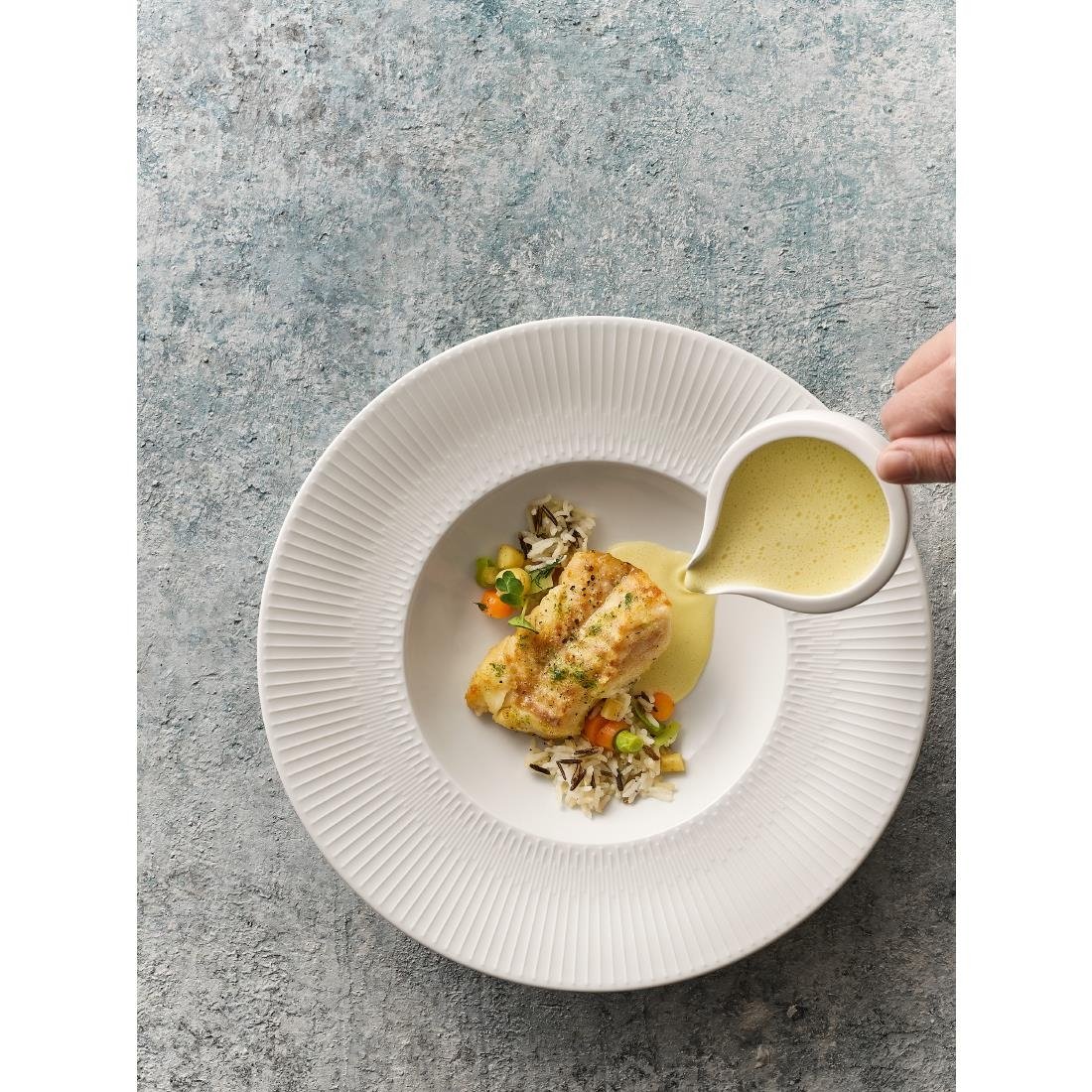 Schönwald Vibes Rimmed Oval Plates 240x150mm (12 Pack)
