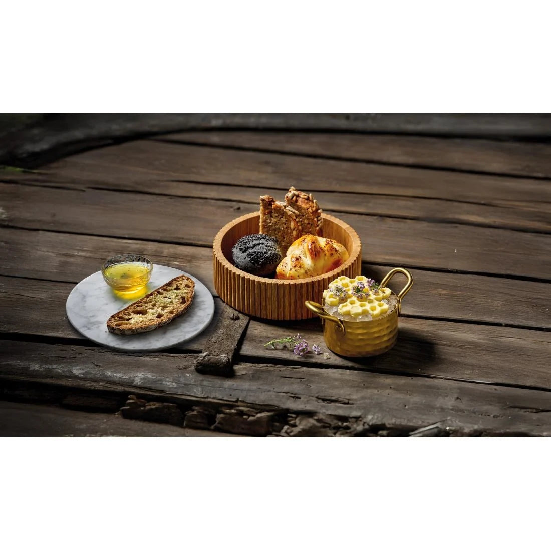 Playground Cesto Rectangular Lid/Plate Marble 210x110mm