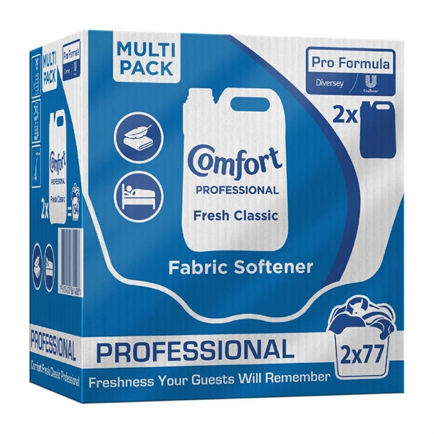Comfort Pro-Formula Fabric Softener Fresh 4.8Ltr (2 Pack)