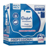 Comfort Pro-Formula Concentrated Fabric Softener Fresh 4.8Ltr (2 Pack)