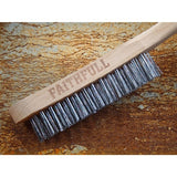 Faithfull Heavy Duty Wire Grill Brush 4 Row