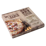Eddingtons Round Barbecue Pizza Stone with Chrome Stand 13''