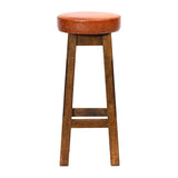Everyday Wessex Vintage High Stool with Bison Tan Seat (2 Pack)