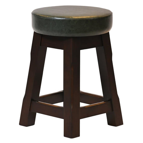 Everyday Wessex Dark Walnut Low Stool with Bison Cedar Seat (2 Pack)