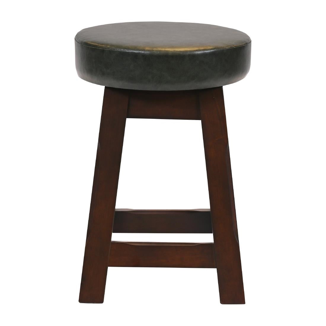 Everyday Wessex Dark Walnut Low Stool with Bison Cedar Seat (2 Pack)