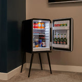 Corby Radley 40Ltr Solid Door Minibar Black