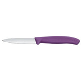 Victorinox Swiss Classic Paring Knife Straight Pointed Purple 19cm (Pack 2)