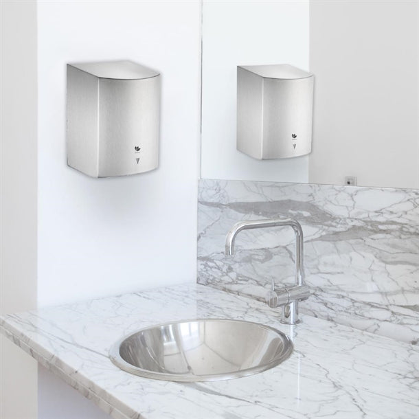 Dryflow Turboforce Hand Dryer Brushed Satin TF03