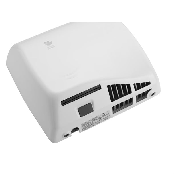 Dryflow EcoSlim HEPA Hand Dryer with Ioniser White DFES01W