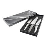 Grunwerg Chefs Knife & Santoku Knife Set (3 Piece)