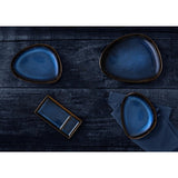 Olympia Luna Triangular Plates Midnight Blue 207x158mm (6 Pack)
