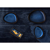 Olympia Luna Rectangular Dipping Plates Midnight Blue 204x105mm (6 Pack)