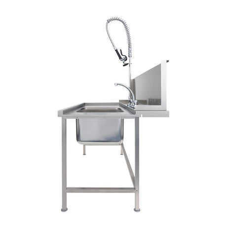 Classeq Right Hand Long Inlet Table 1500mm