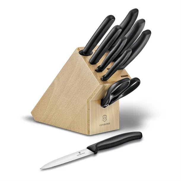 Victorinox Cutlery Block Set (9 Piece)