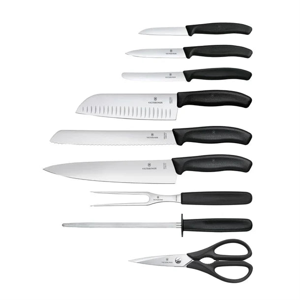 Victorinox Cutlery Block Set (9 Piece)