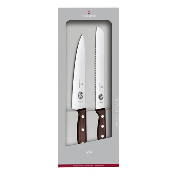 Victorinox Wood Kitchen Knife Set (2 Piece)