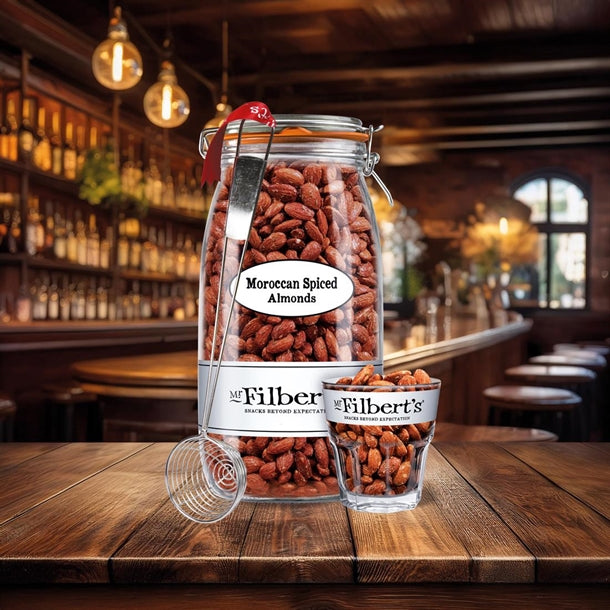 Mr Filberts Loose Serve Catering Bag Moroccan Spiced Almonds 1.5kg