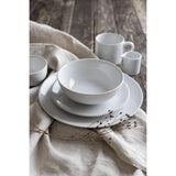 Olympia Origin Coupe Plates White 200mm (4 Pack)