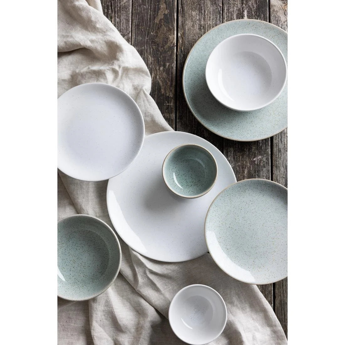 Olympia Origin Bowls Duck Egg Blue 110mm (4 Pack)