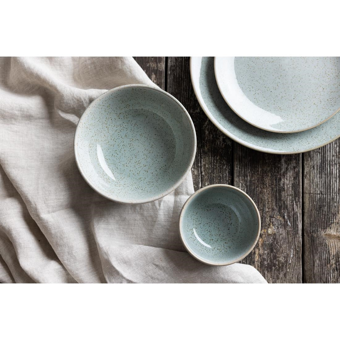 Olympia Origin Bowls Duck Egg Blue 110mm (4 Pack)