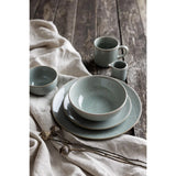 Olympia Origin Coupe Plates Duck Egg Blue 260mm (4 Pack)