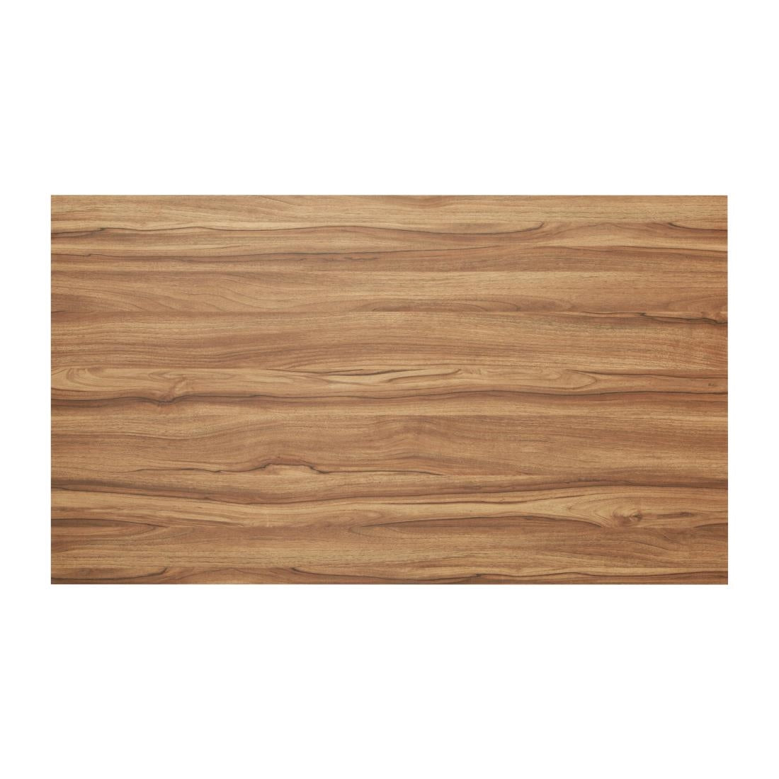 Bolero Beaufort Pre-Drilled Rectangular Table Top 1200x700mm