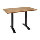 Bolero Beaufort Pre-Drilled Rectangular Table Top 1200x700mm