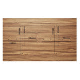 Bolero Beaufort Pre-Drilled Rectangular Table Top 1200x700mm