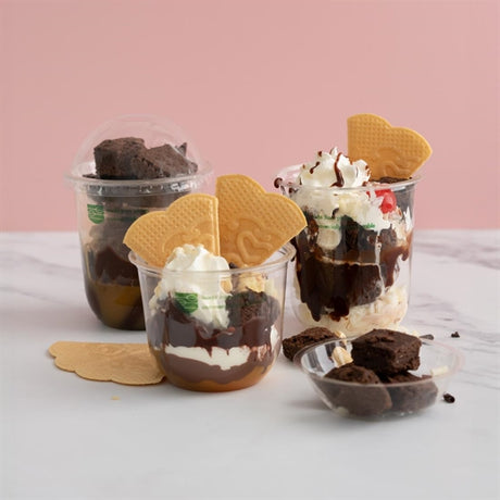 Vegware Domed PLA Lids No Hole 96-Series (1000 Pack)