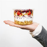 Vegware Round PLA Deli Pots 455ml (500 Pack)