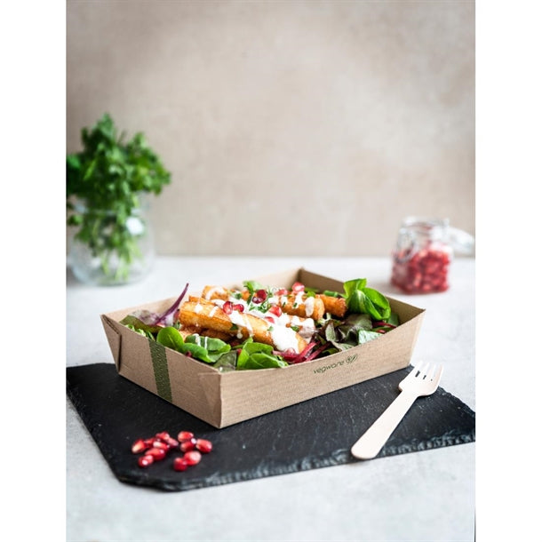 Vegware Microflute Food Trays Large 150x205mm (270 Pack)