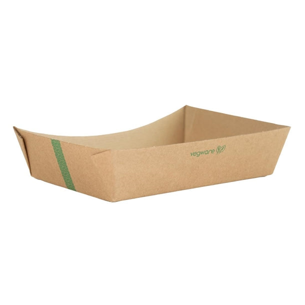 Vegware Microflute Food Trays Large 150x205mm (270 Pack)