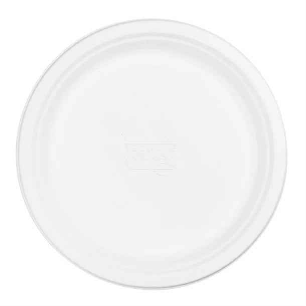 Vegware Nourish Moulded Fibre Plates 10" (500 Pack)