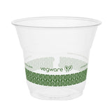 Vegware Slim Cold Cups Green Band PLA 76-Series 142ml (2000 Pack)