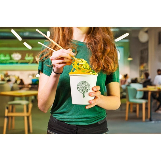 Vegware Soup Containers Green Tree 115-Series 682ml (500 Pack)