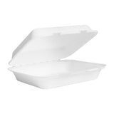 Vegware Nourish Moulded Fibre Lunch Boxes 9x8" (200 Pack)