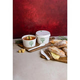 Vegware Soup Containers Green Tree 115-Series 340ml (500 Pack)