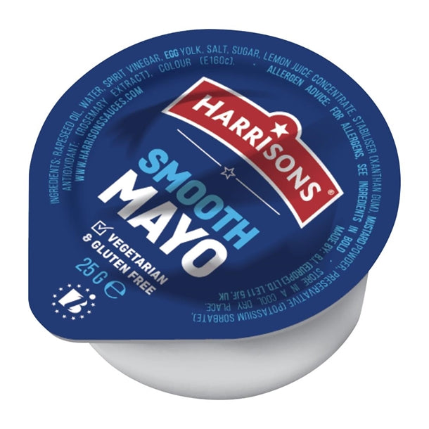 Harrisons Mayonnaise Dip Pots 25g (100 Pack)