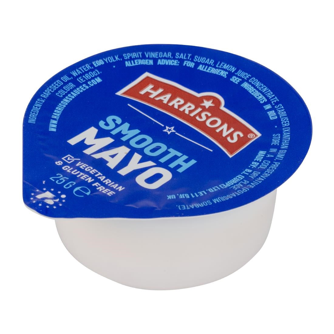 Harrisons Mayonnaise Dip Pots 25g (100 Pack)