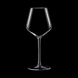 Cristal d'Arques Ultime Gold Band Wine Glasses 380ml (8 Pack)