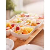 Arcoroc Appetizer Ludico Deep Square Bowls White 90mm (24 Pack)